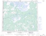 116O - OLD CROW - Topographic Map