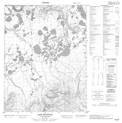 116O05 - LONE MOUNTAIN - Topographic Map