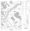 116O14 - CHUNGKLEE LAKE - Topographic Map