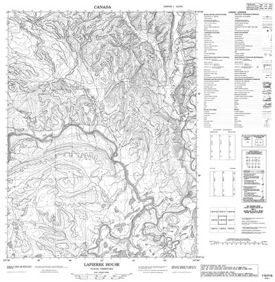 116P06 - LAPIERRE HOUSE - Topographic Map