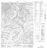 116P08 - MOUNT MILLEN - Topographic Map