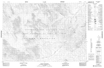 117A13 - MOUNT SEDGWICK - Topographic Map