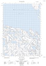 117A16E - TENT ISLAND - Topographic Map