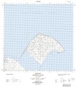 117D12E - HERSCHEL ISLAND - Topographic Map