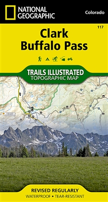 117 Clark Buffalo Pass National Geographic Trails Illustrated