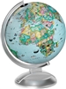 Kids Globe with Animals - 10 Inch diameter. The capacity to wonder is not learned. It's there from the beginning. Which is why this 10 inch diameter illuminated globe, with more than 100 drawings of people, landmarks, and animals, is a perfect companion t