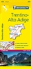 Trentino-Alto Adige Italy Detailed Road map. While digital maps can be convenient, a paper map can provide a larger and more detailed view of an area. It can also be helpful in situations where a reliable internet connection is not available or when navig