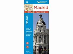 Madrid City Map. Discover Madrid by foot, car or bike using Michelin Madrid City Plan (scale 1/12,000 cm). In addition to Michelin's clear and accurate mapping, this city plan will help you explore and navigate across Madrid's different districts thanks t