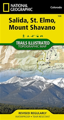 130 Salida St Elmo Mt Shavano National Geographic Trails Illustrated