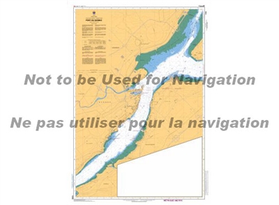 1316 - Port de Quebec Nautical Chart. Canadian Hydrographic Service (CHS)'s exceptional nautical charts and navigational products help ensure the safe navigation of Canada's waterways. These charts are the 'road maps' that guide mariners safely from port