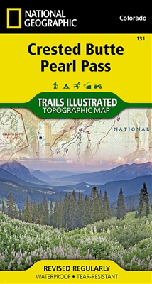 131 Crested Butte Pearl Pass National Geographic Trails Illustrated