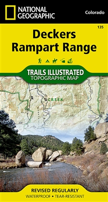 135 Deckers Rampart Range National Geographic Trails Illustrated