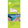 Asturias Costa Verde  Detailed Travel & Road map. This detailed map of Asturias Costa Verde is the ideal travel companion to fully explore this tourist destination thanks to its easy-to-use format and its scale of 1:150,000. In addition to Michelin's clea