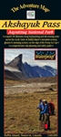 Akshayuk Pass- Auyuittuq National Park - Nunavut map. Situated on Baffin Island, this map is made specially for hiking, canoeing and other outdoor activities. This map provides current information, is easy to red and is waterproof. Includes detailed infor