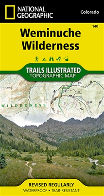 140 Weminuche Wilderness National Geographic Trails Illustrated