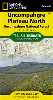 147 Uncompahgre Plateau Nouth National Geographic Trails Illustrated