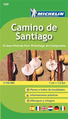 Camino de Santiago Spain travel & road map. MICHELIN zoom map Camino de Santiago is the ideal travel companion to fully explore this world famous pilgrimage, thanks to its easy-to-use booklet format and its scale of 1:150,000. This map covers the route fr