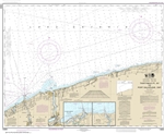 NOAA Chart 14806. Nautical Chart of Thirtymile Point, NY, to Port Dalhousie, ONT. NOAA charts portray water depths, coastlines, dangers, aids to navigation, landmarks, bottom characteristics and other features, as well as regulatory, tide, and other infor