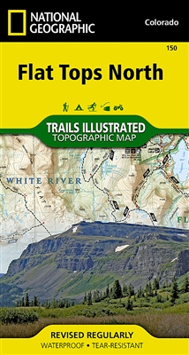 150 Flat Tops North National Geographic Trails Illustrated