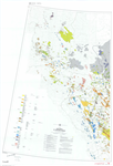 Gas Pools in Western Canada. This map shows all of the gas pools in Western Canada. Current to the early 1980's. Shows the location of known oil pools at the time. Includes details for each stratigraphic interval, ranked by initial and recoverable reserve