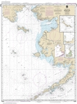 NOAA Chart 16006. Nautical Chart of Bering Sea-eastern part - St. Matthew Island, Bering Sea - Cape Etolin, Achorage, Nunivak Island. NOAA charts portray water depths, coastlines, dangers, aids to navigation, landmarks, bottom characteristics and other fe