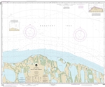 NOAA Chart 16066. Nautical Chart of Pitt Point and vicinity. NOAA charts portray water depths, coastlines, dangers, aids to navigation, landmarks, bottom characteristics and other features, as well as regulatory, tide, and other information. They contain