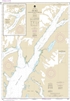 NOAA Chart 16711. Nautical Chart of Port Wells, including College Fiord and Harriman Fiord. NOAA charts portray water depths, coastlines, dangers, aids to navigation, landmarks, bottom characteristics and other features, as well as regulatory, tide, and o