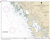 NOAA Chart 17321. Nautical Chart of Cape Edward to Lisianski Strait, Chichagof Island - Alaska. NOAA charts portray water depths, coastlines, dangers, aids to navigation, landmarks, bottom characteristics and other features, as well as regulatory, tide, a