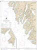 NOAA Chart 17330. Nautical Chart of West Coast of Baranof Island Cape Ommaney to Byron Bay- Alaska. NOAA charts portray water depths, coastlines, dangers, aids to navigation, landmarks, bottom characteristics and other features, as well as regulatory, tid