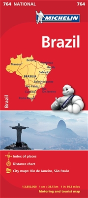 764 Brazil Michelin Map