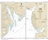 NOAA Chart 17363. Nautical Chart of Pybus Bay, Frederick Sound - Hobart and Windham Bays, Stephens P. - Alaska. NOAA charts portray water depths, coastlines, dangers, aids to navigation, landmarks, bottom characteristics and other features, as well as reg