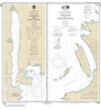 NOAA Chart 17365. Nautical Chart of Woewodski and Eliza Harbours - Fanshaw Bay and Cleveland Passage - Alaska. NOAA charts portray water depths, coastlines, dangers, aids to navigation, landmarks, bottom characteristics and other features, as well as regu