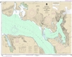 NOAA Chart 17367. Nautical Chart of Thomas, Farragut, and Portage Bays, Frederick Sound - Alaska. NOAA charts portray water depths, coastlines, dangers, aids to navigation, landmarks, bottom characteristics and other features, as well as regulatory, tide,