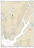 NOAA Chart 17427. Nautical Chart of Portland Canal - Dixon Entrance to Hattie Island - Alaska. NOAA charts portray water depths, coastlines, dangers, aids to navigation, landmarks, bottom characteristics and other features, as well as regulatory, tide, an