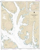NOAA Chart 17431. Nautical Chart of North end of Cordova Bay and Hetta Inlet - Alaska. NOAA charts portray water depths, coastlines, dangers, aids to navigation, landmarks, bottom characteristics and other features, as well as regulatory, tide, and other