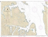 NOAA Chart 17436. Nautical Chart of Clarence Strait, Cholmondeley Sound and Skowl Arm - Alaska. NOAA charts portray water depths, coastlines, dangers, aids to navigation, landmarks, bottom characteristics and other features, as well as regulatory, tide, a