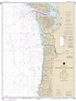 NOAA Chart 18003. Nautical Chart of Cape Blanco to Cape Flattery. NOAA charts portray water depths, coastlines, dangers, aids to navigation, landmarks, bottom characteristics and other features, as well as regulatory, tide, and other information. They con