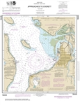 NOAA Nautical Chart 18443. Approaches to Everett. NOAA maps portray water depths, coastlines, dangers, aids to navigation, landmarks, bottom characteristics and other features, as well as regulatory, tide, and other information. They contain all critical