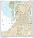 NOAA Nautical Chart 118444. Everett Harbor. NOAA maps portray water depths, coastlines, dangers, aids to navigation, landmarks, bottom characteristics and other features, as well as regulatory, tide, and other information. They contain all critical correc