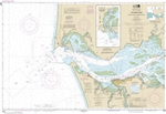 NOAA Nautical Chart 18521. Columbia River - Ilwaco Harbor. NOAA maps portray water depths, coastlines, dangers, aids to navigation, landmarks, bottom characteristics and other features, as well as regulatory, tide, and other information. They contain all