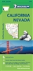 California & Nevada Travel Map. Michelin USA California, Nevada Map 174 (scale: 1:1,267,000) part of Michelin's brand-new US regional map series with bright green covers zooms in close for comprehensive coverage of California and Nevada, as well as wester