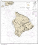 NOAA Chart 19320. Nautical Chart of the Island of Hawaii. NOAA charts portray water depths, coastlines, dangers, aids to navigation, landmarks, bottom characteristics and other features, as well as regulatory, tide, and other information. They contain all