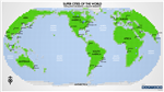 Super Cities of the World - Map Blocks. Did you enjoy playing with Lego or Mega Blocks as a kid? This world map is a exciting take of that concept using map blocks to compile this new map. It shows all super cities of the world with a population exceeding