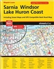 This compact atlas includes street maps for over 40 towns and cities as well as regional maps.  It also has lists of points of interest, care centres, and golf courses.  Provides detailed index at the back.