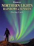Playing Cards with 52 different images of Northern Lights Rainbows and Sunsets