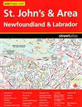 St John's & Area - Newfoundland & Labrador road atlas. Includes the communities of Bay Roberts, Carbonear, Channel-Port aux Basques, Clarenville, Conception Bay South, Corner Brook, Deer Lake, Gander, Goulds, Grand Falls-Windsor, Happy Valley-Goose Bay, L