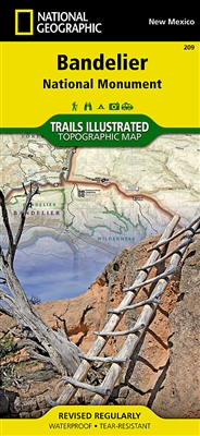209 Bandelier National Momument National Geographic Trails Illustrated