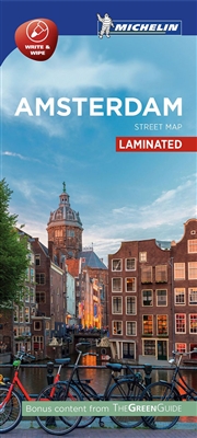 Amsterdam Street Map is a laminated, write and wipe map with bonus content from The Green Guide . With clear and accurate mapping and a full index this city map helps you explore and navigate across Amsterdam's different districts. Its comprehensive key s