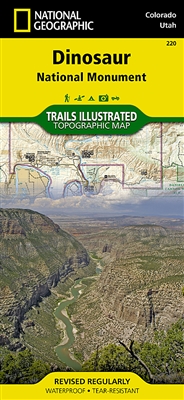 220 Dinosaur National Monument National Geographic Trails Illustrated