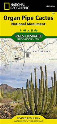 224 Organ Pipe Cactus National Monument National Geographic Trails Illustrated